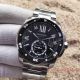 2017 Swiss Quality Replica Calibre De Cartier Diver SS black dial Watch (3)_th.jpg